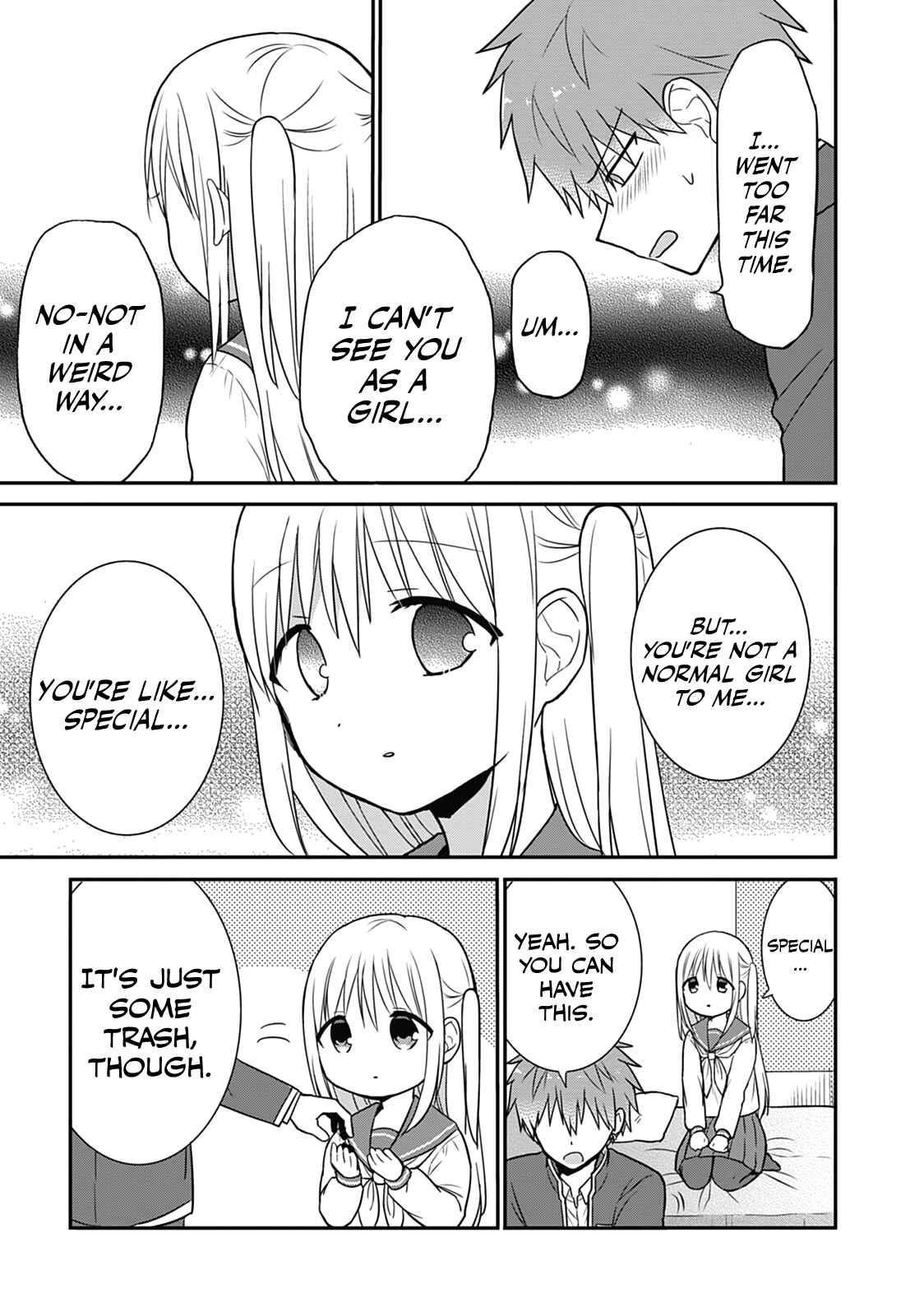 Kao ni Denai Kashiwada-san to Kao ni Deru Oota-kun Chapter 22 - Page 9