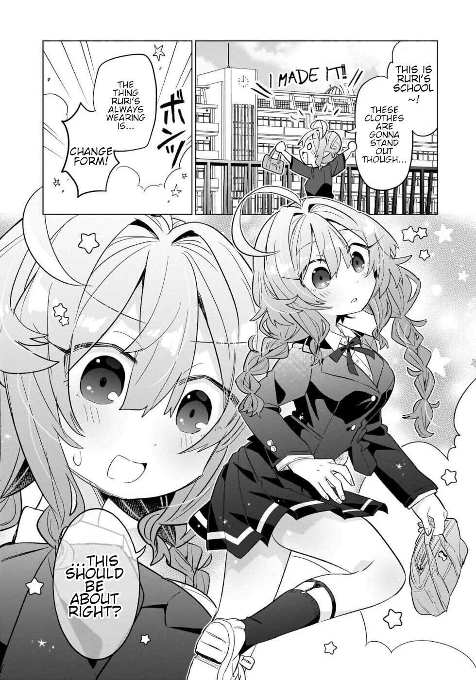 Okashi na Elf to Joshikousei Chapter 10 - Page 22