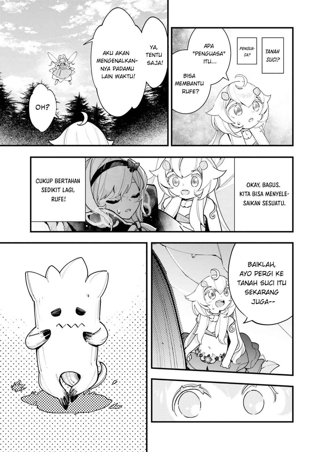 Shokubutsu Monster Musume Nikki: Seijo datta Watashi ga Uragirareta Hate ni Alraune ni Tensei Shite Shimatta node, kore kara wa Kougousei o Shinagara Shizuka ni Shokubutsu Life o Sugoshimasu Chapter 19 - Page 10