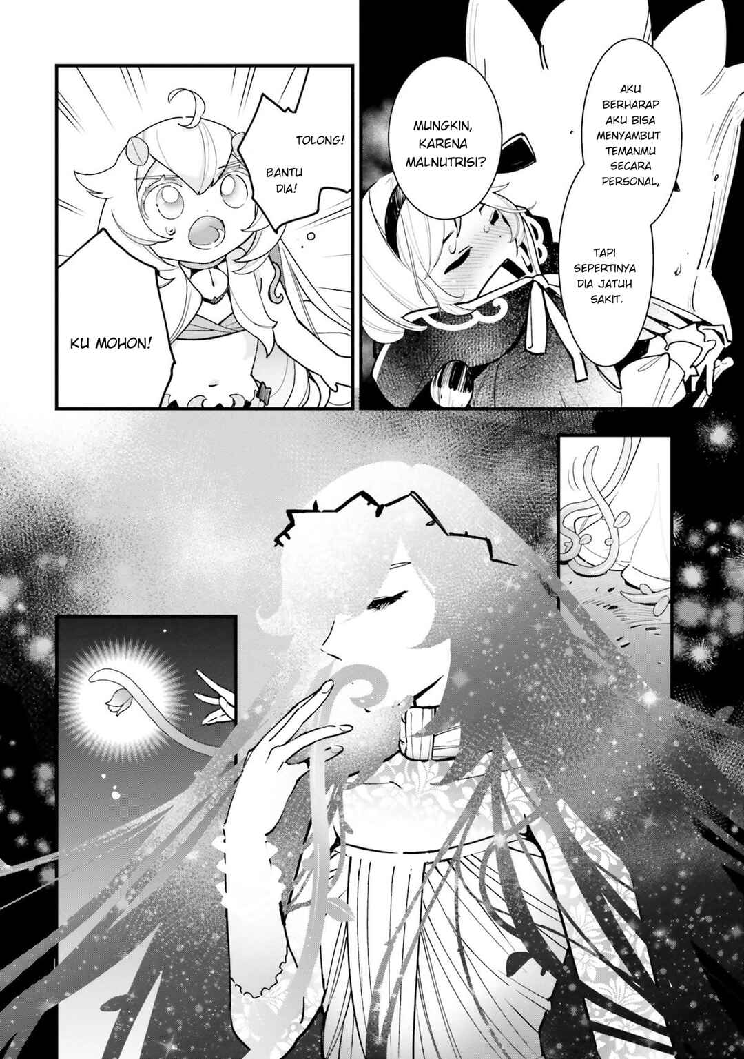 Shokubutsu Monster Musume Nikki: Seijo datta Watashi ga Uragirareta Hate ni Alraune ni Tensei Shite Shimatta node, kore kara wa Kougousei o Shinagara Shizuka ni Shokubutsu Life o Sugoshimasu Chapter 19 - Page 23