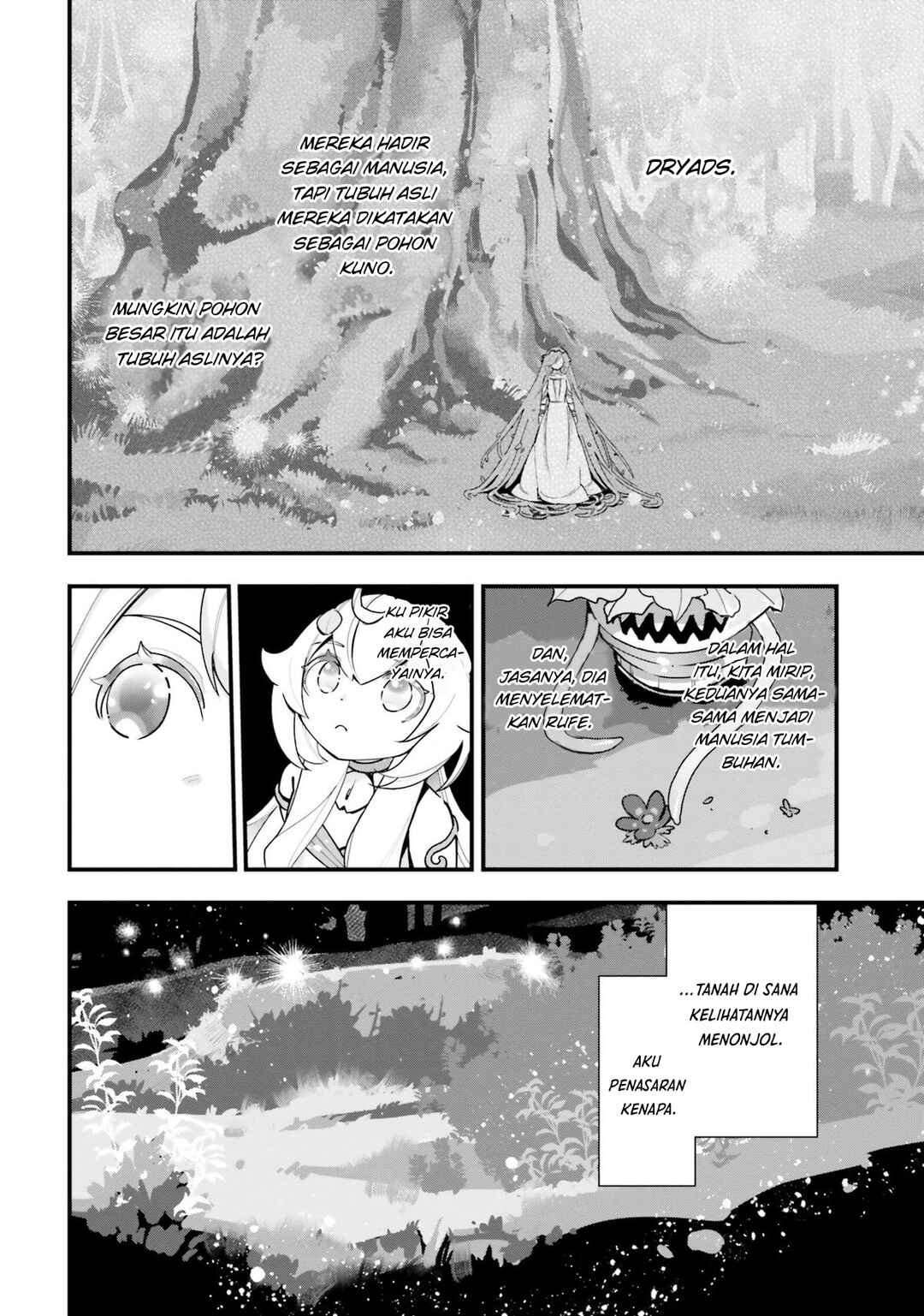 Shokubutsu Monster Musume Nikki: Seijo datta Watashi ga Uragirareta Hate ni Alraune ni Tensei Shite Shimatta node, kore kara wa Kougousei o Shinagara Shizuka ni Shokubutsu Life o Sugoshimasu Chapter 19 - Page 31