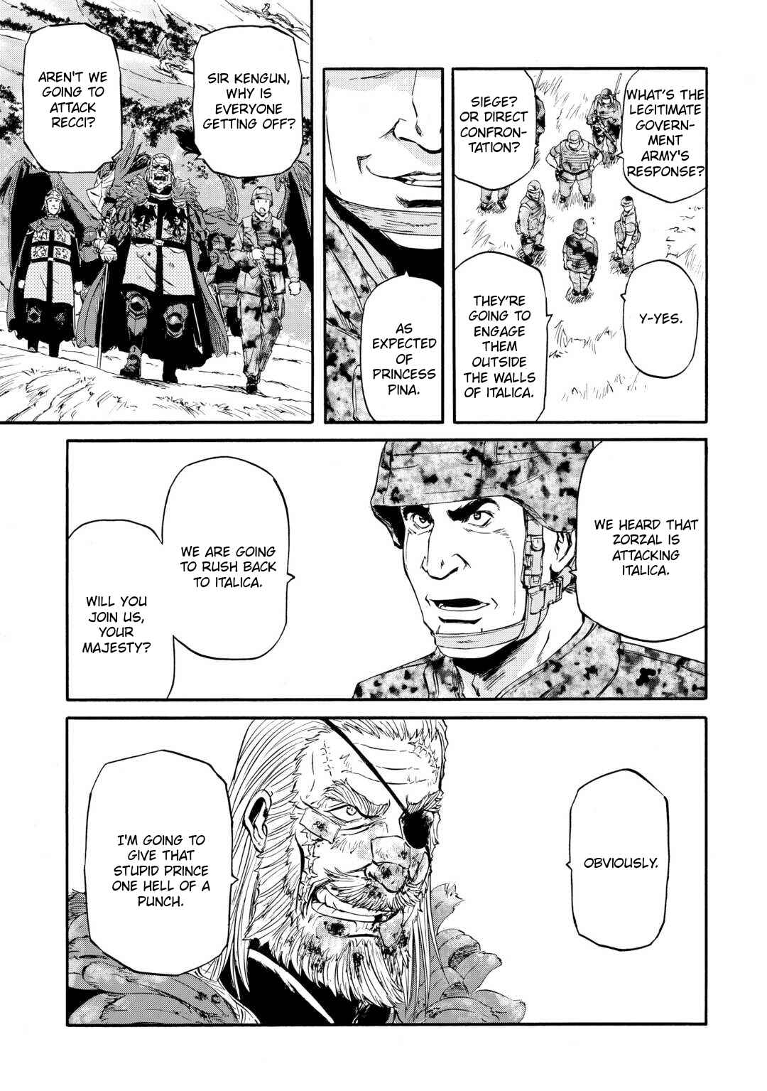 GATE - Jieitai Kanochi nite, Kaku Tatakaeri Chapter 128 - Page 28