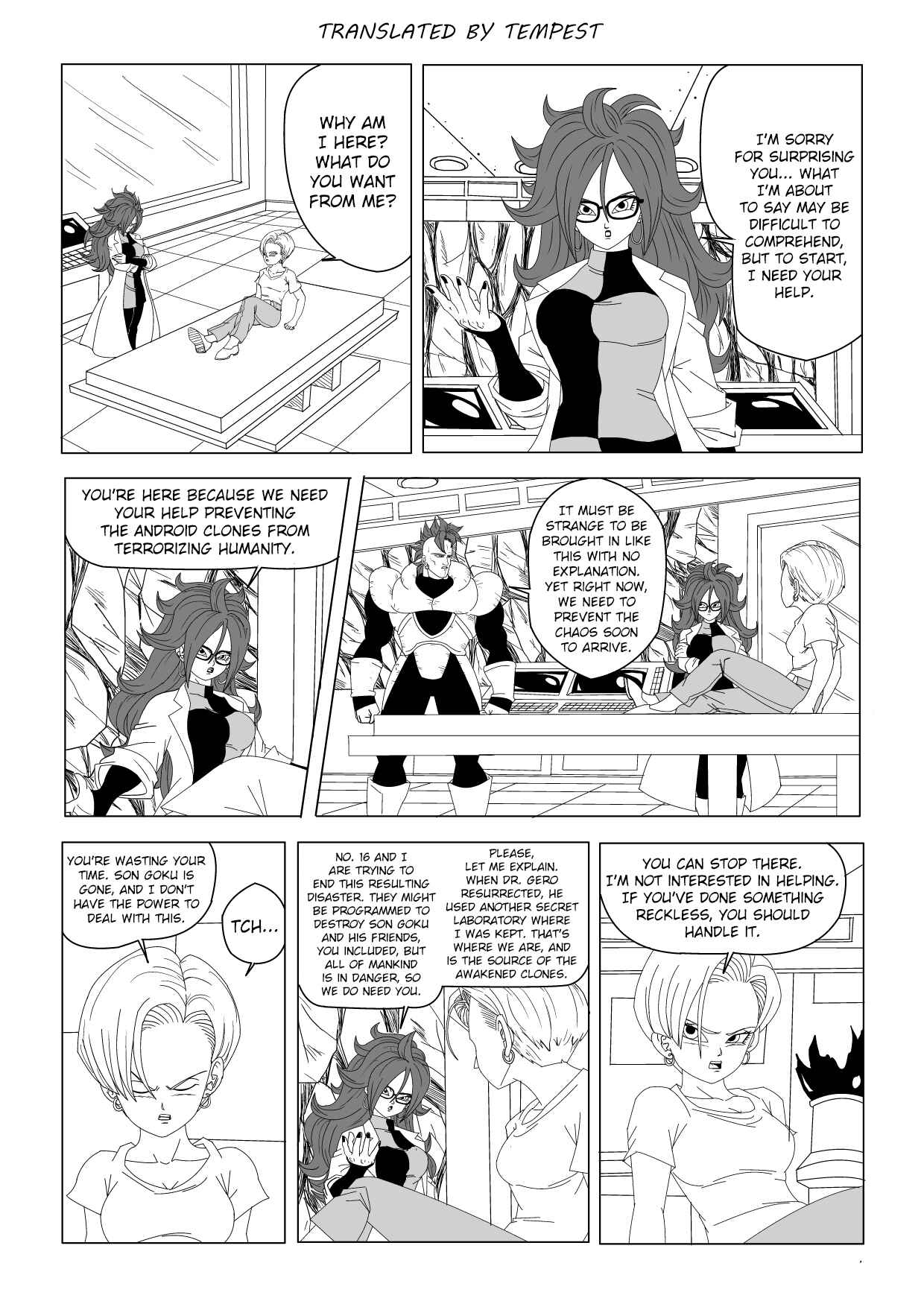 Dragon Ball AF - Daitai no Mirai (Doujinshi) Chapter 5 - Page 1