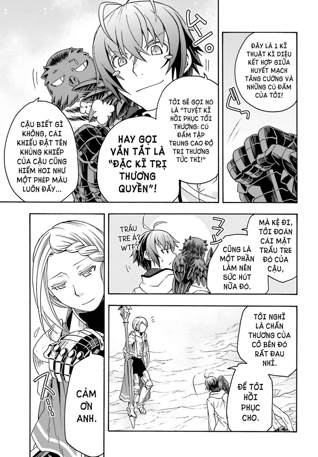 Chiyu Mahou no Machigatta Tsukaikata ~Senjou wo Kakeru Kaifuku Youin~ Chapter 73 - Page 44
