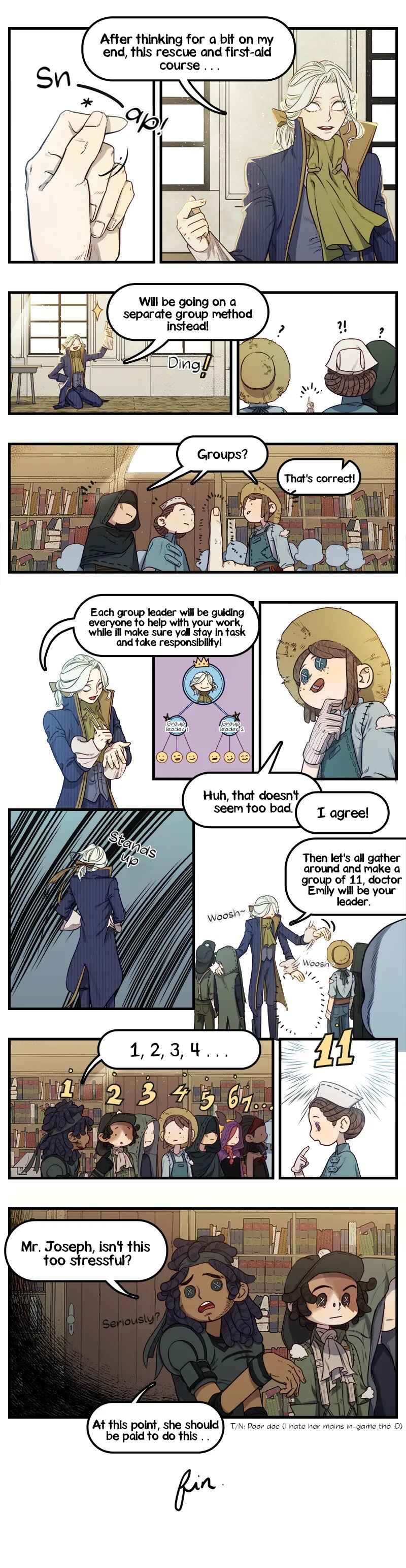 Identity V academy Chapter 10 - Page 3