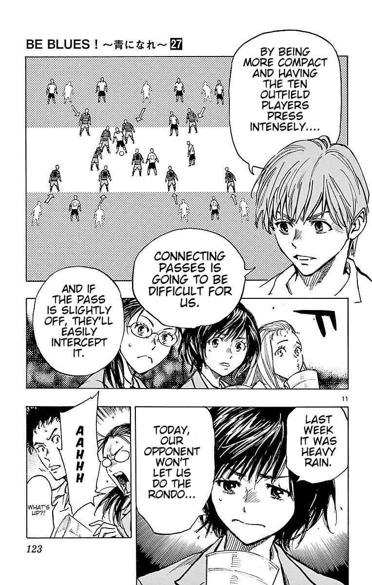 BE BLUES ~Ao ni Nare~ Chapter 264 - Page 11