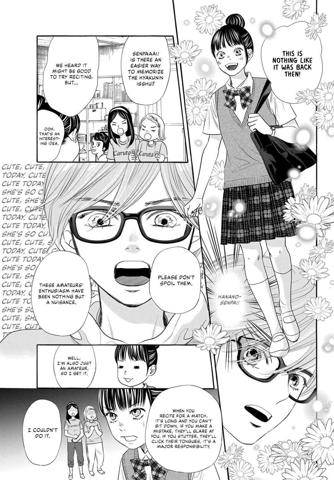 Chihayafuru plus Kimigatame Chapter 1 - Page 22