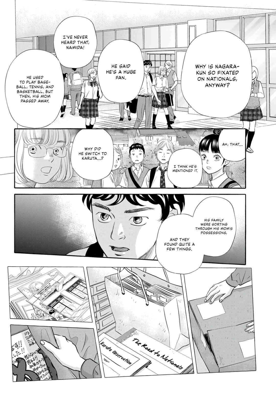 Chihayafuru plus Kimigatame Chapter 1 - Page 27