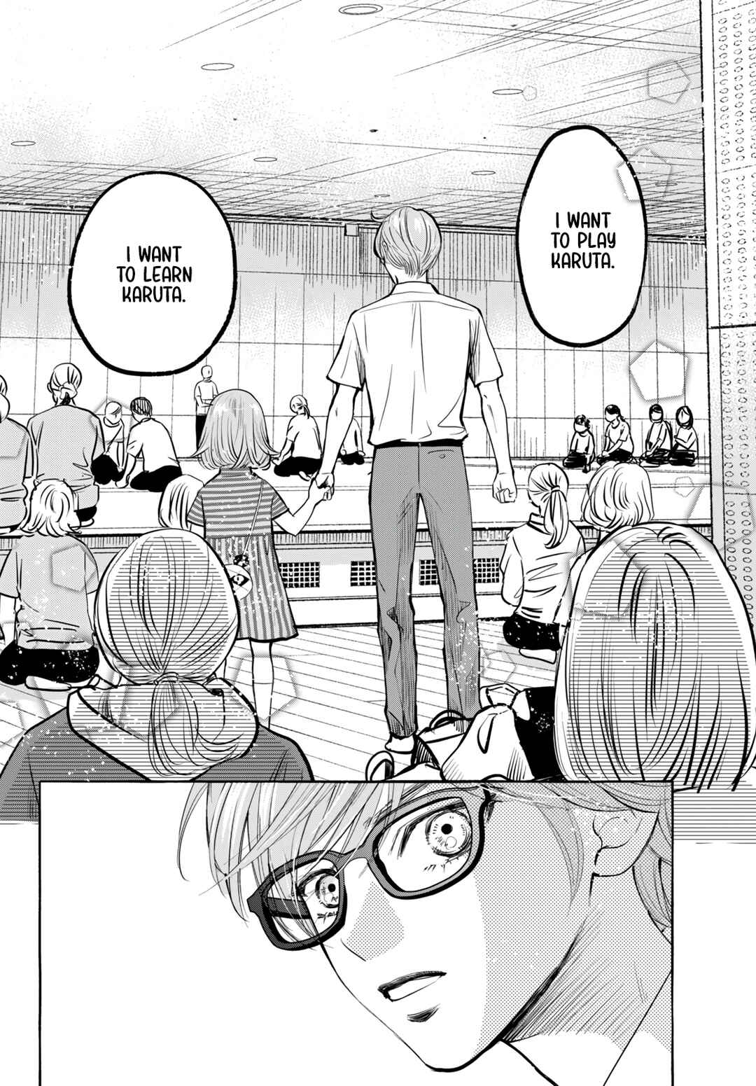 Chihayafuru plus Kimigatame Chapter 1 - Page 53