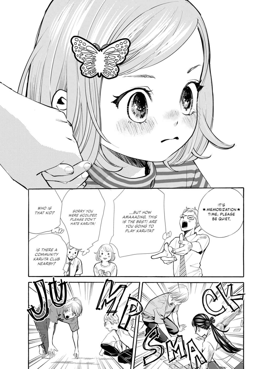 Chihayafuru plus Kimigatame Chapter 1 - Page 54