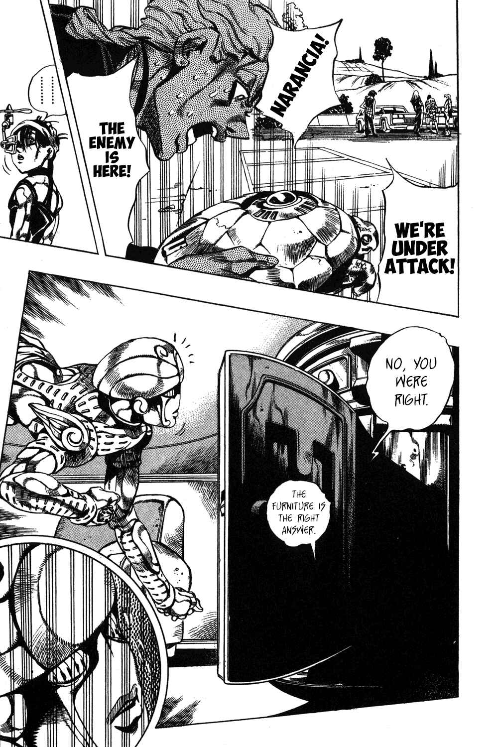 JoJo no Kimyou na Bouken: Part 5 - Ougon no Kaze Chapter 64 - Page 9