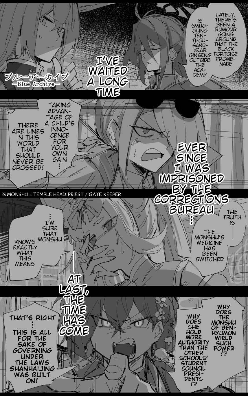 Blue Archive - Kankan's Blue Archive Logs (Doujinshi) Chapter 48 - Page 1