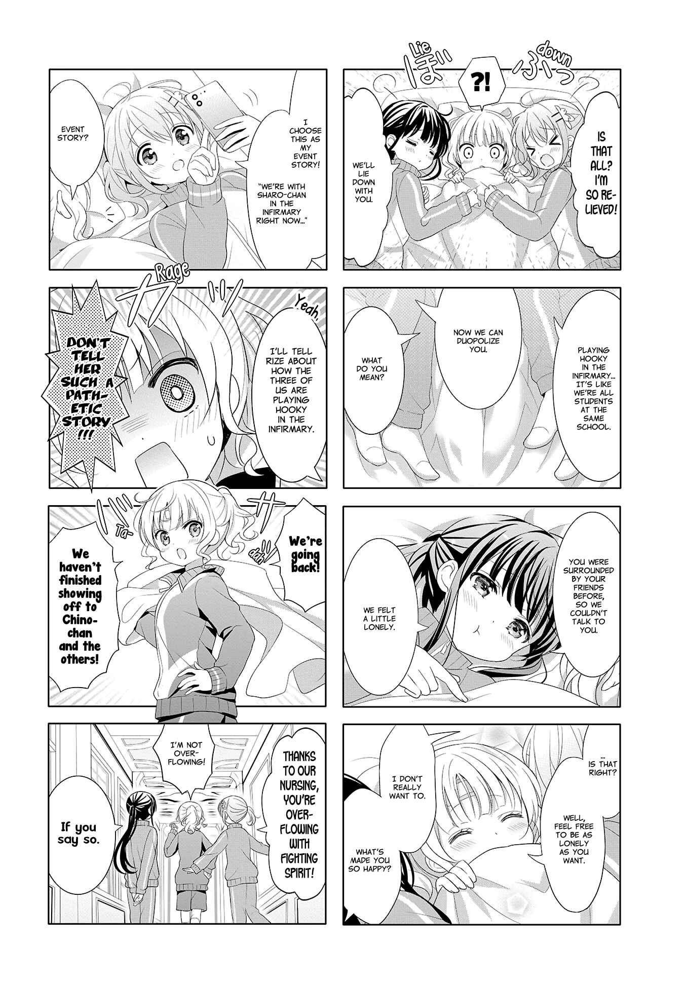 Gochuumon wa Usagi desu ka? Chapter 124 - Page 8