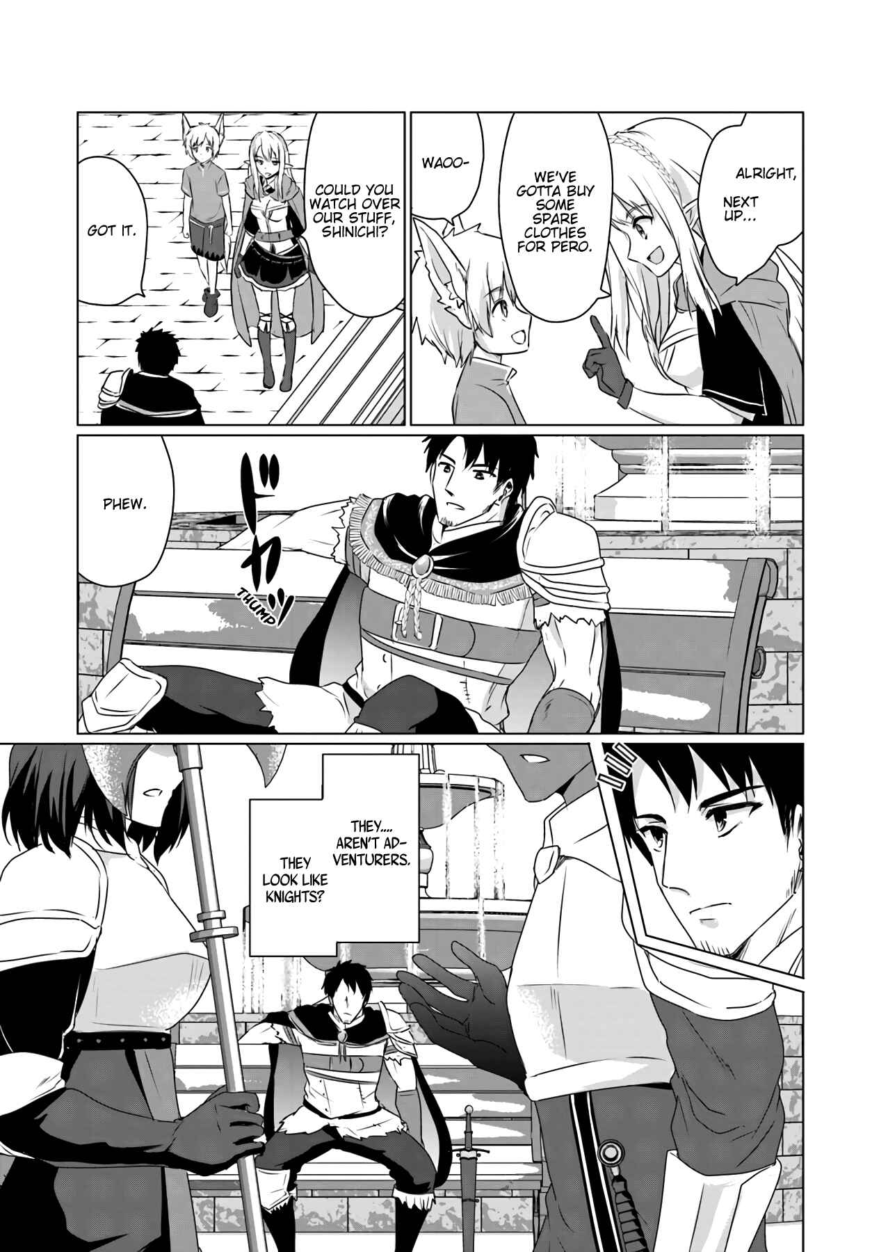 Homeless Tensei: Isekai de Jiyuusugiru Jikyuujisoku Seikatsu Chapter 9.1 - Page 6