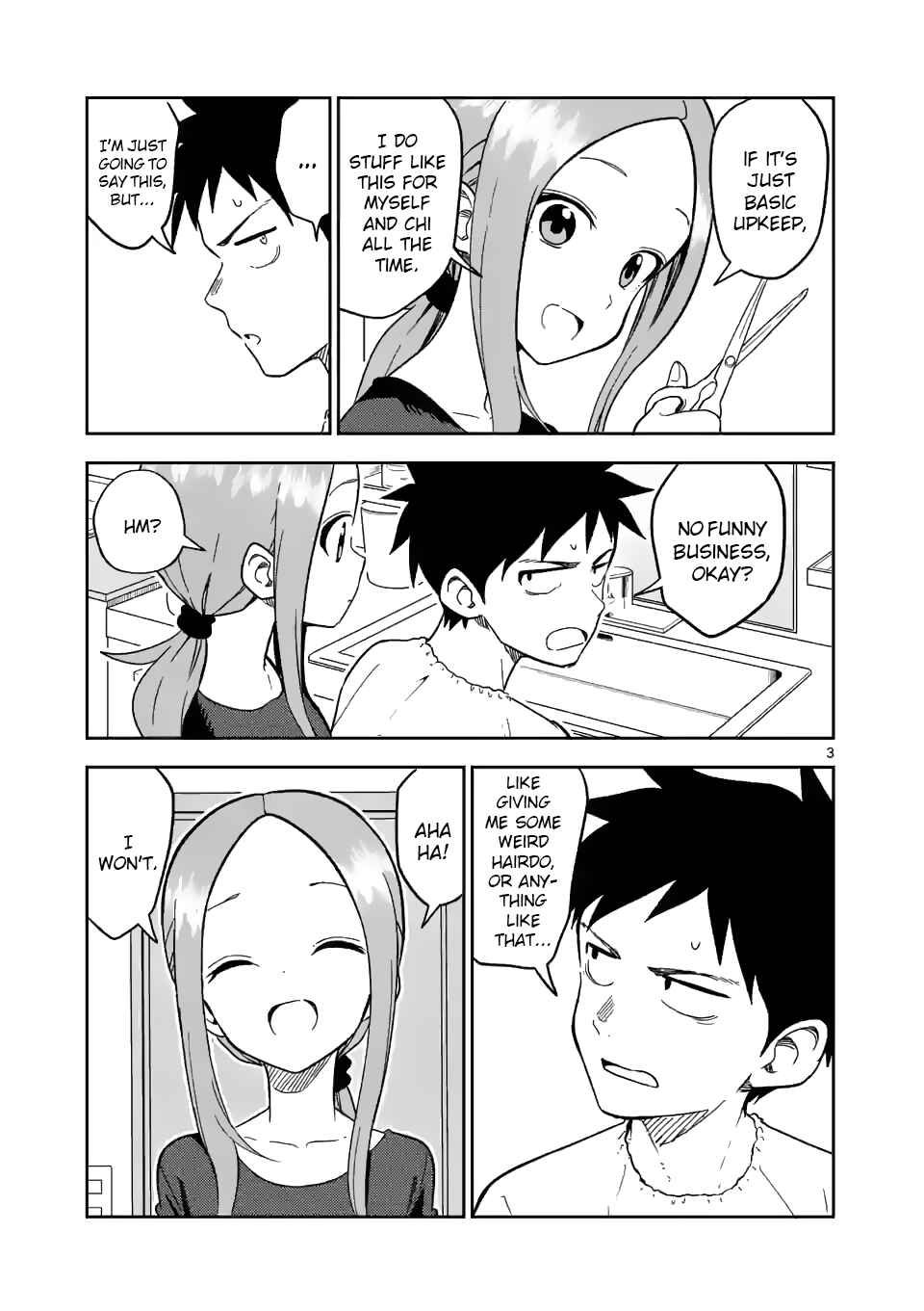 Karakai Jouzu no (Moto) Takagi-san Chapter 175 - Page 3