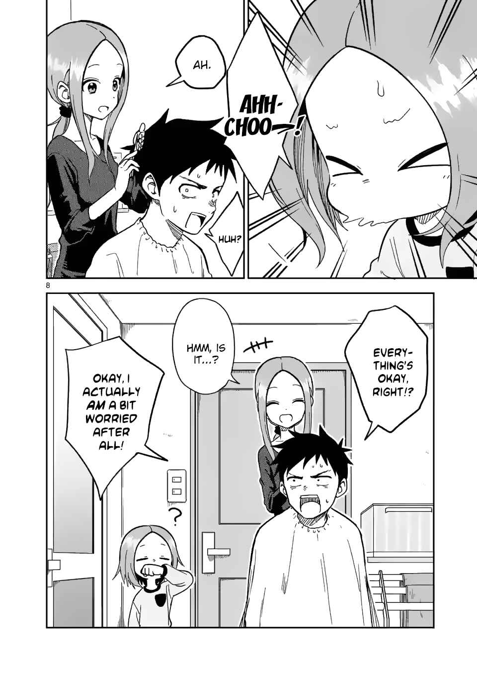 Karakai Jouzu no (Moto) Takagi-san Chapter 175 - Page 8