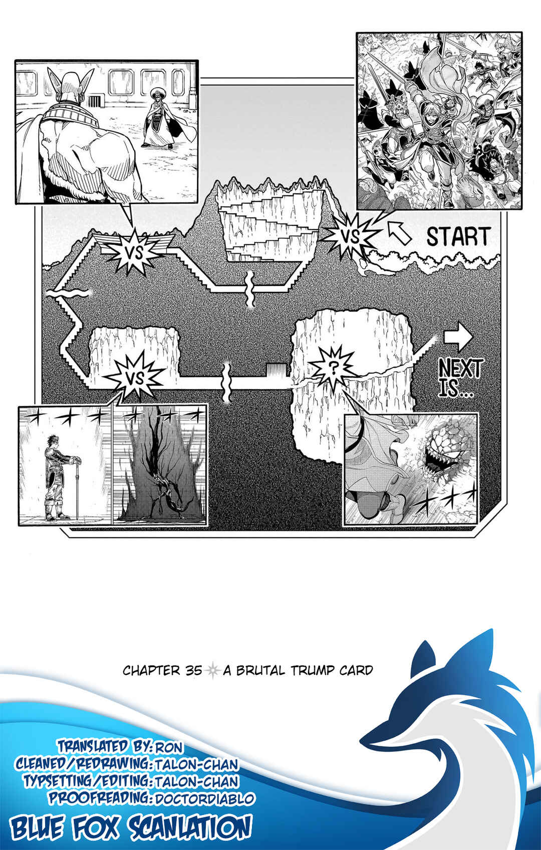 Dragon Quest: The Great Adventure of Dai - Avan the Brave and the Demon King of Hellfire Chapter 35 - Page 1