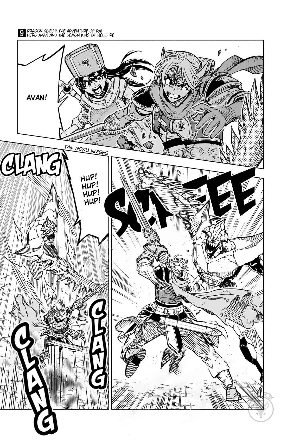 Dragon Quest: The Great Adventure of Dai - Avan the Brave and the Demon King of Hellfire Chapter 35 - Page 13