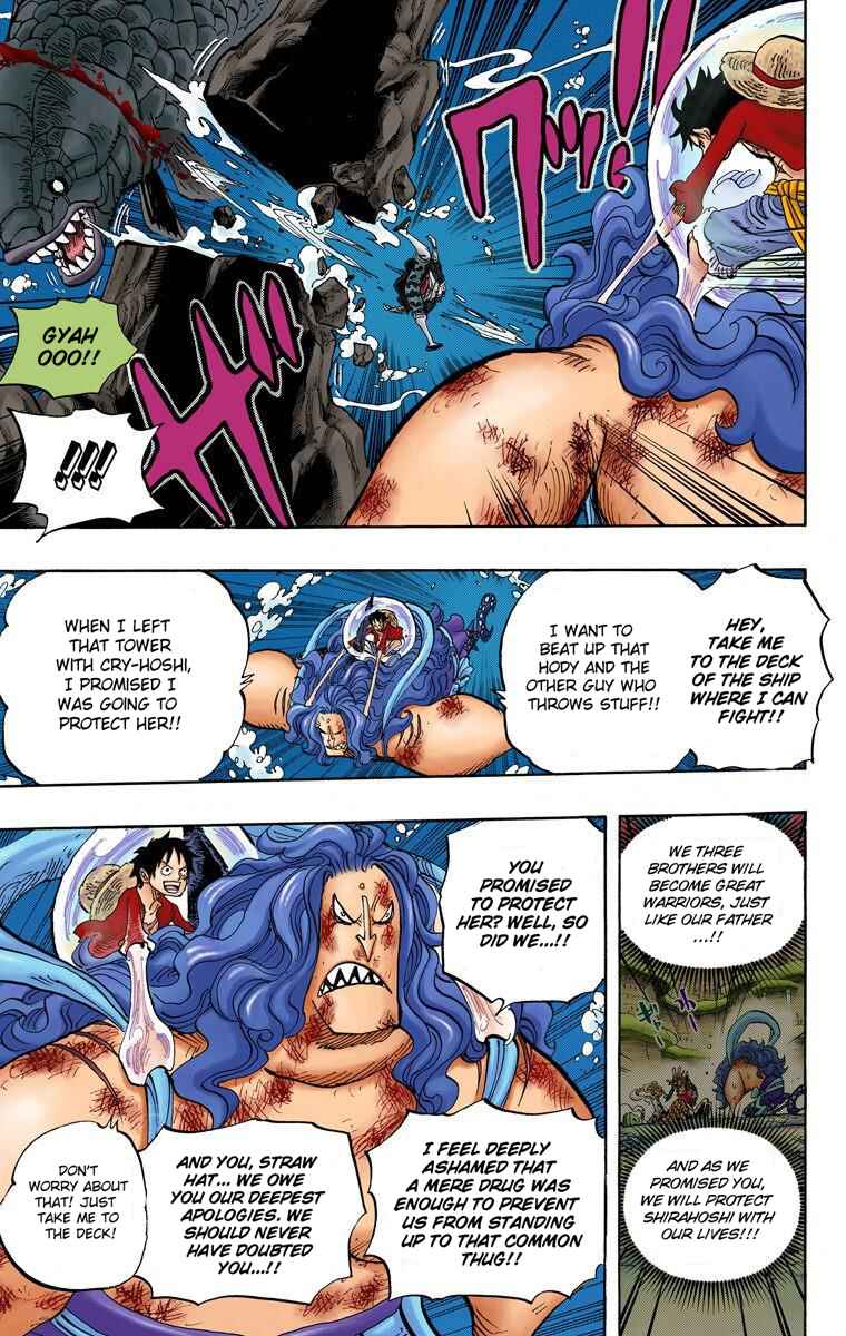 One Piece (Official Colored) Chapter 638 - Page 17