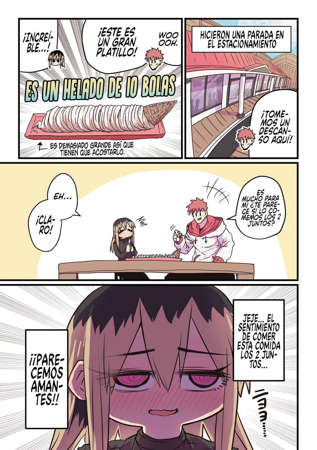 Batsuichi de Nakimushi na Otonarisan Chapter 27.1 - Page 3