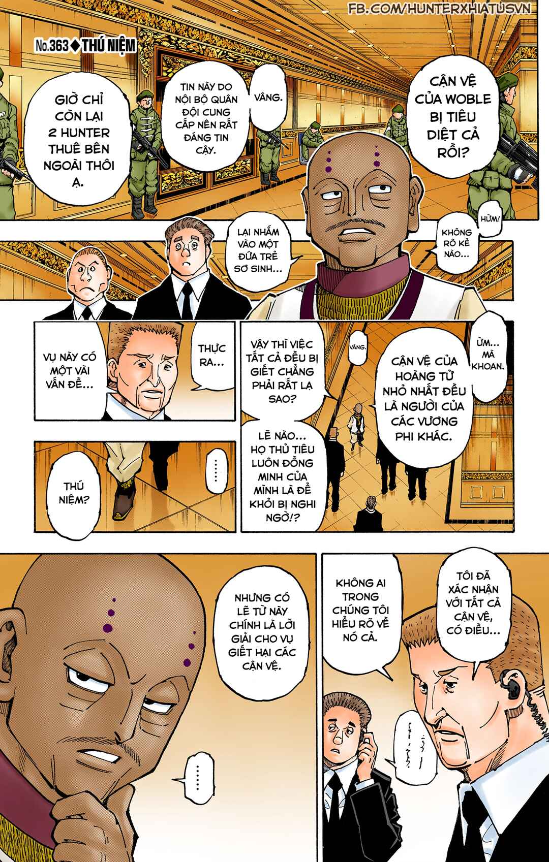 Hunter x Hunter (Official Colored) Chapter 363 - Page 1