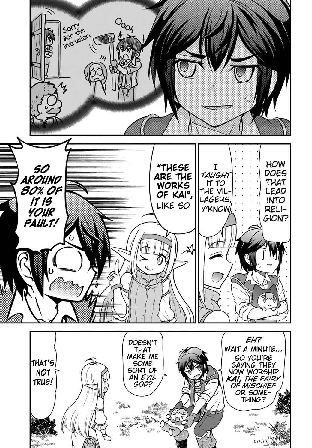 Tenohira Kaitaku Mura de Isekai Kenkokuki ~Fueteku Yome-tachi to Nonbiri Mujintou Life~ Chapter 23 - Page 7