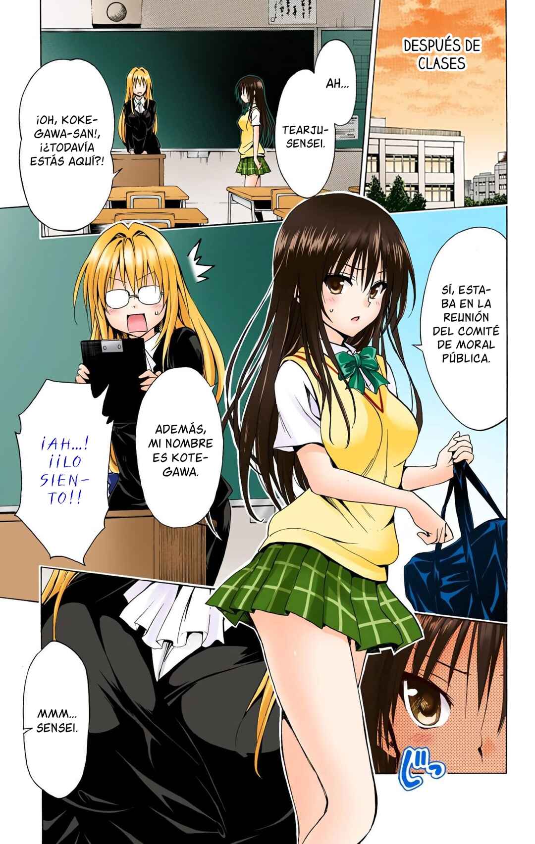 To Love Ru Darkness (Official Colored) Chapter 16 - Page 12