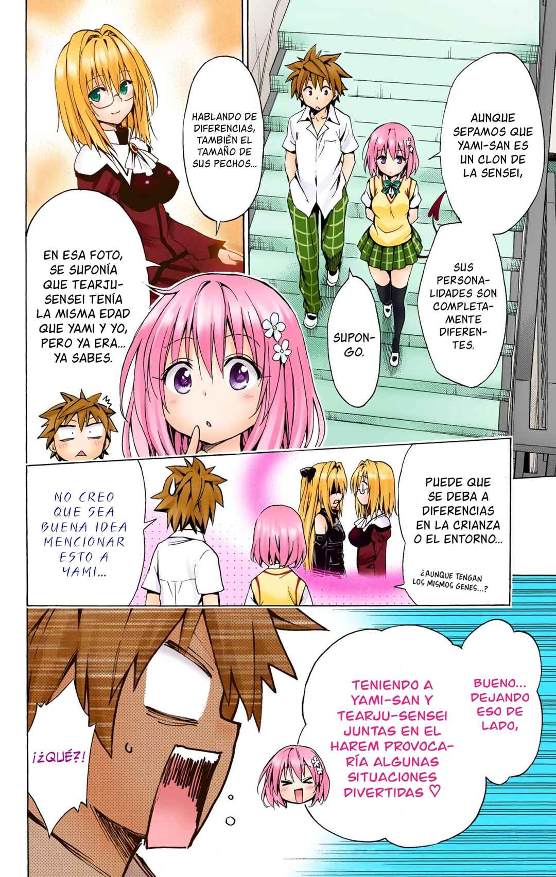 To Love Ru Darkness (Official Colored) Chapter 16 - Page 9