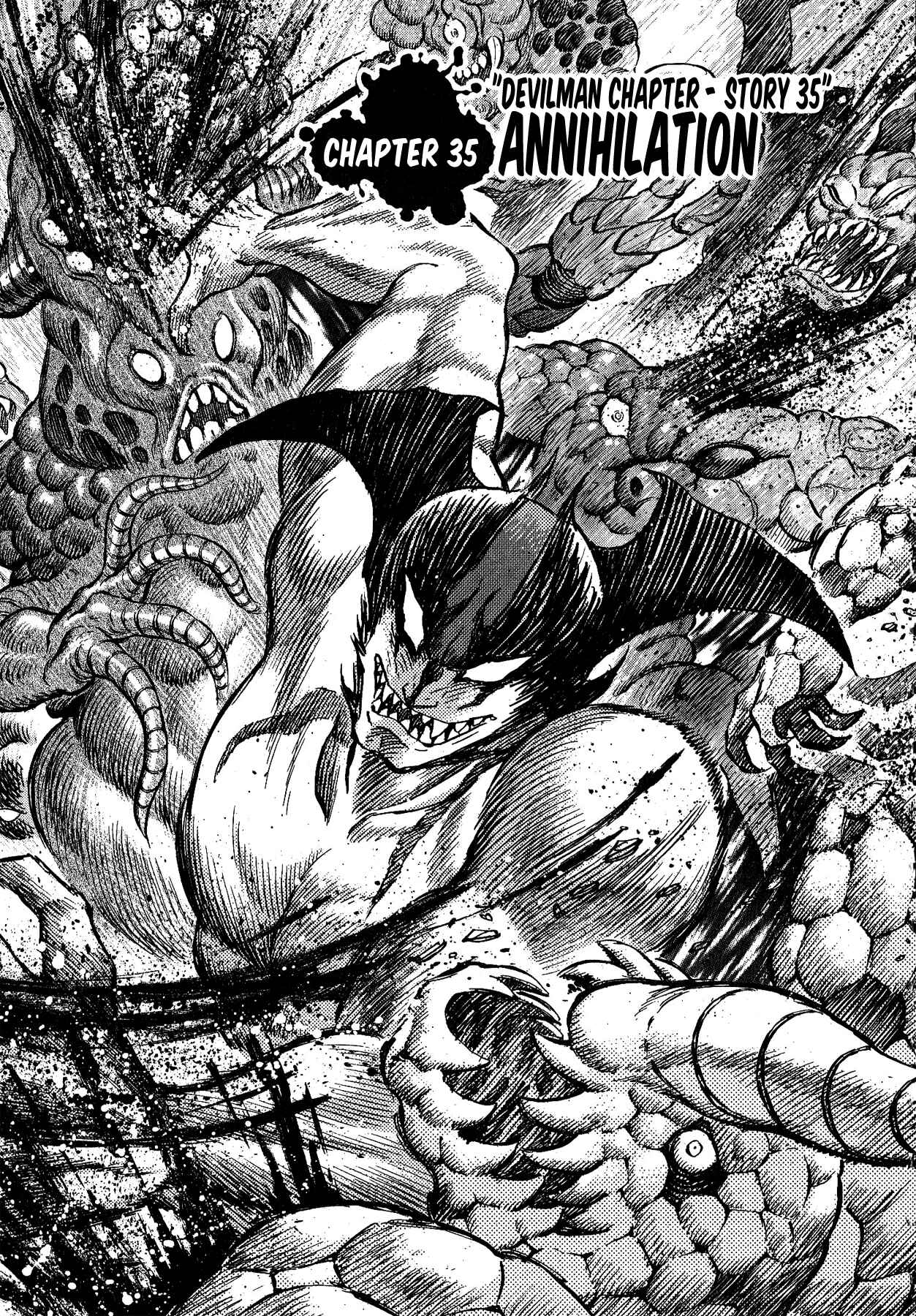 Gekiman! - Devilman Chapter Chapter 35 - Page 1