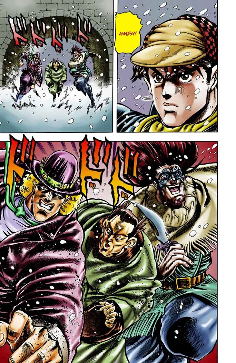 JoJo no Kimyou na Bouken: Part 1 - Phantom Blood Color-ban Chapter 8 - Page 16