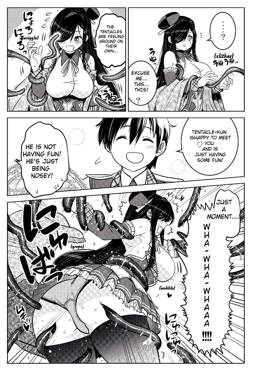 Shokushu Majutsushi no Nariagari Chapter 4.3 - Page 1