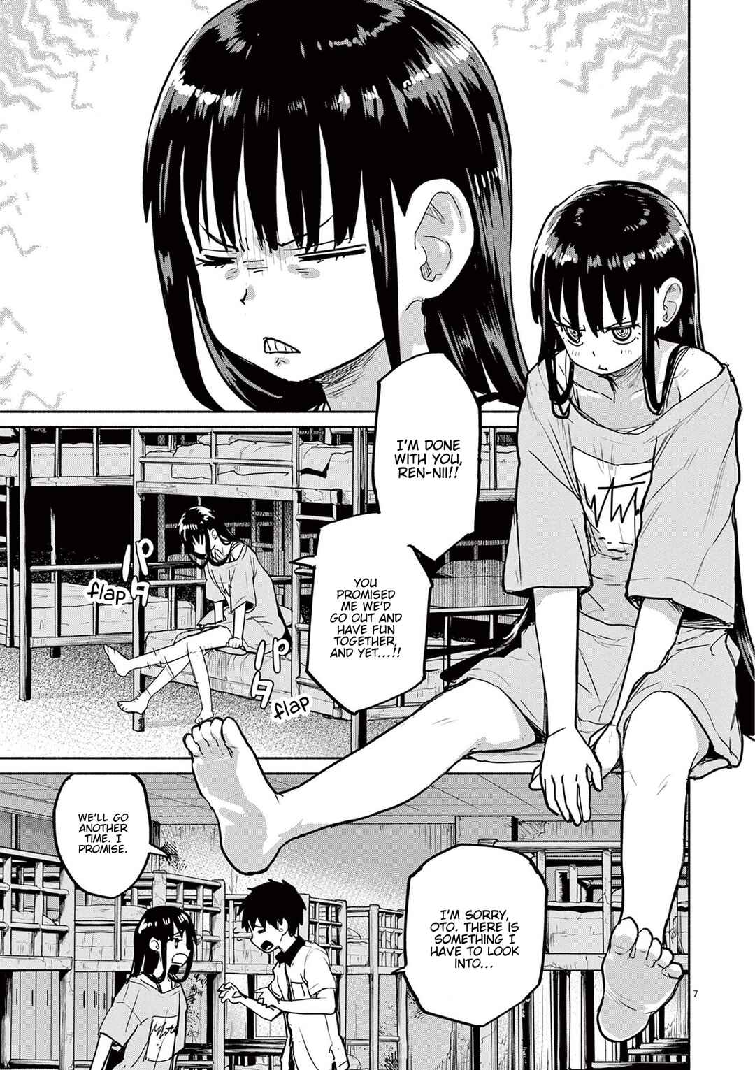 Kaii to Otome to Kamikakushi Chapter 71 - Page 7
