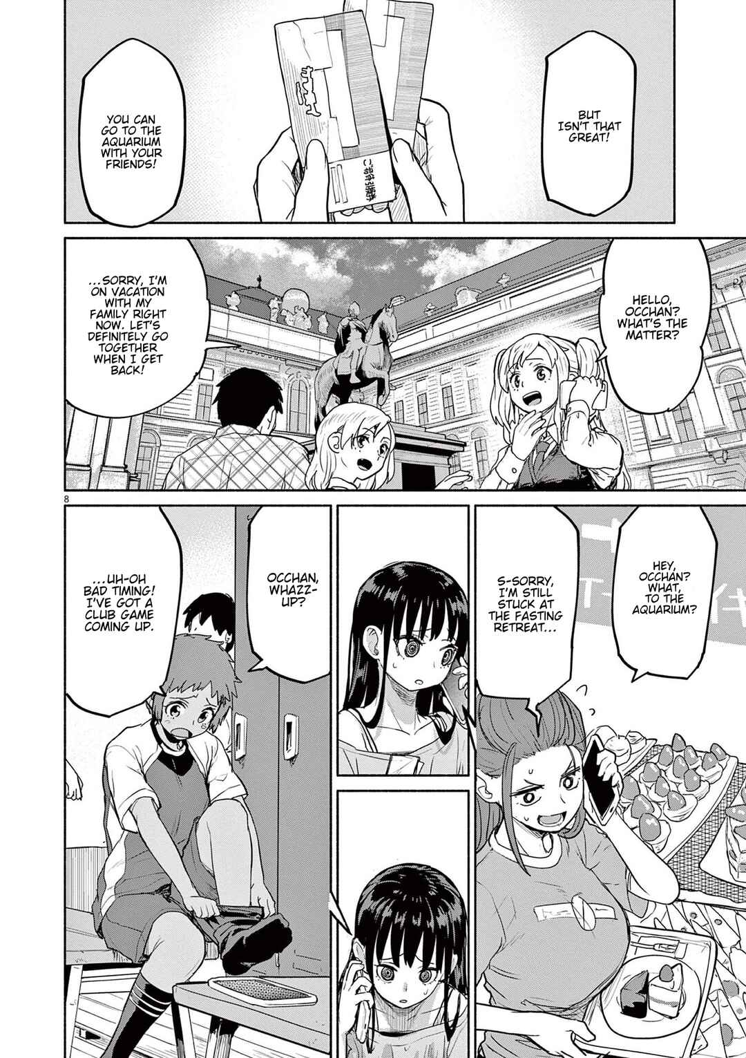 Kaii to Otome to Kamikakushi Chapter 71 - Page 8