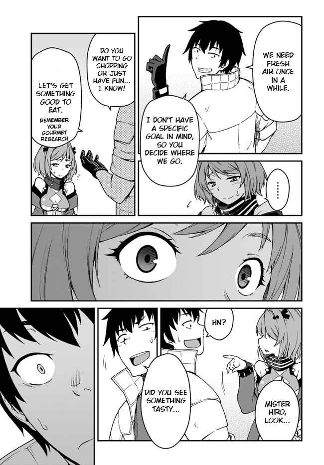 Mezametara Saikyou Soubi to Uchuusen-mochi datta node, Ikkodate Mezashite Youhei to shite Jiyuu ni Ikitai Chapter 7.2 - Page 17
