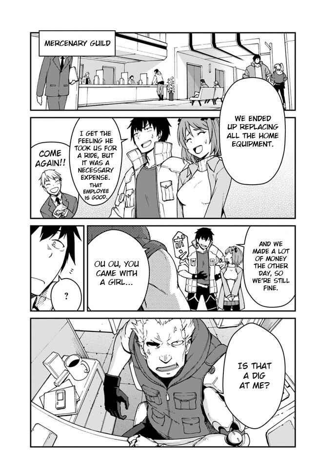 Mezametara Saikyou Soubi to Uchuusen-mochi datta node, Ikkodate Mezashite Youhei to shite Jiyuu ni Ikitai Chapter 7.2 - Page 5