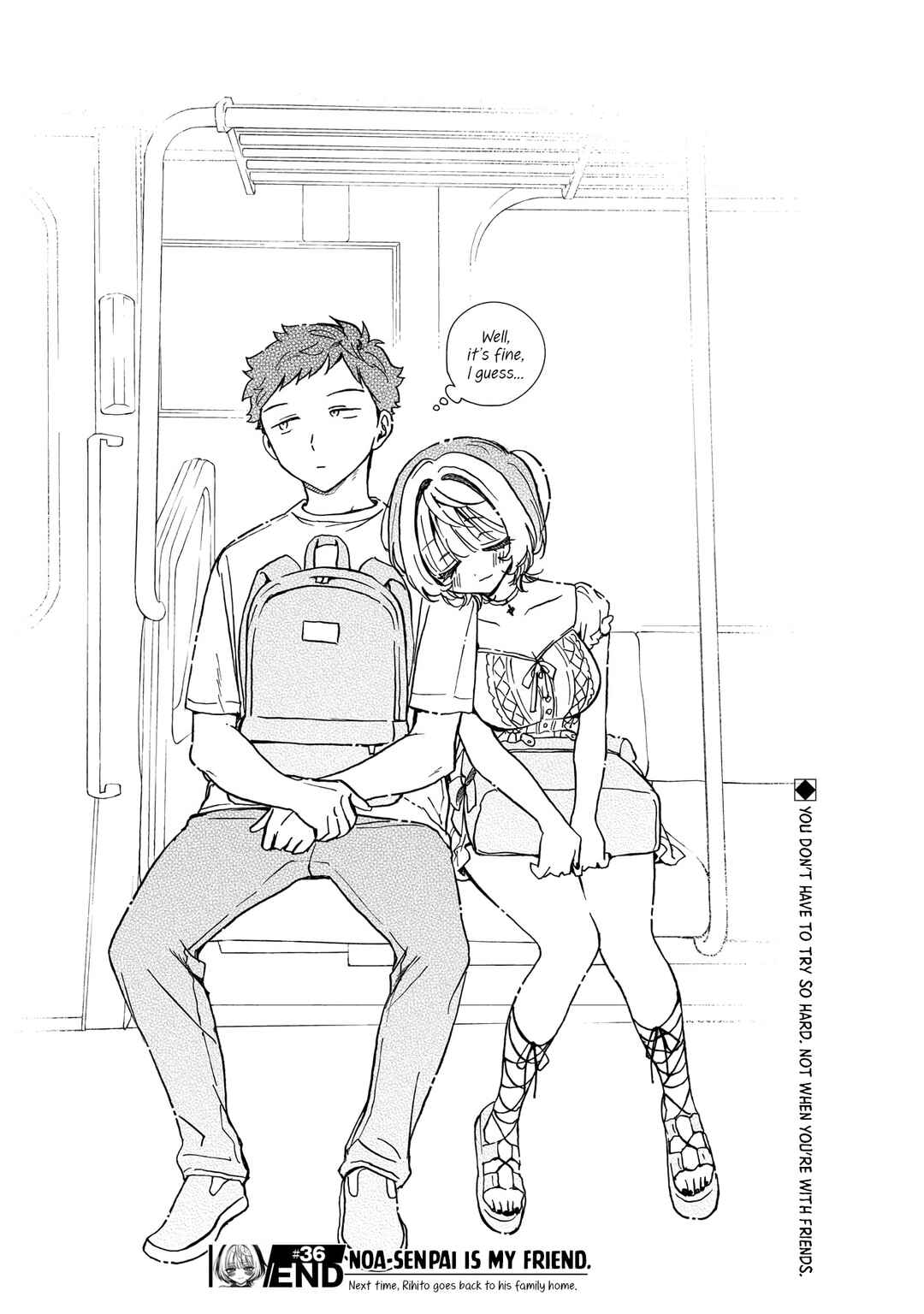 Noa-senpai wa Tomodachi. Chapter 36 - Page 19