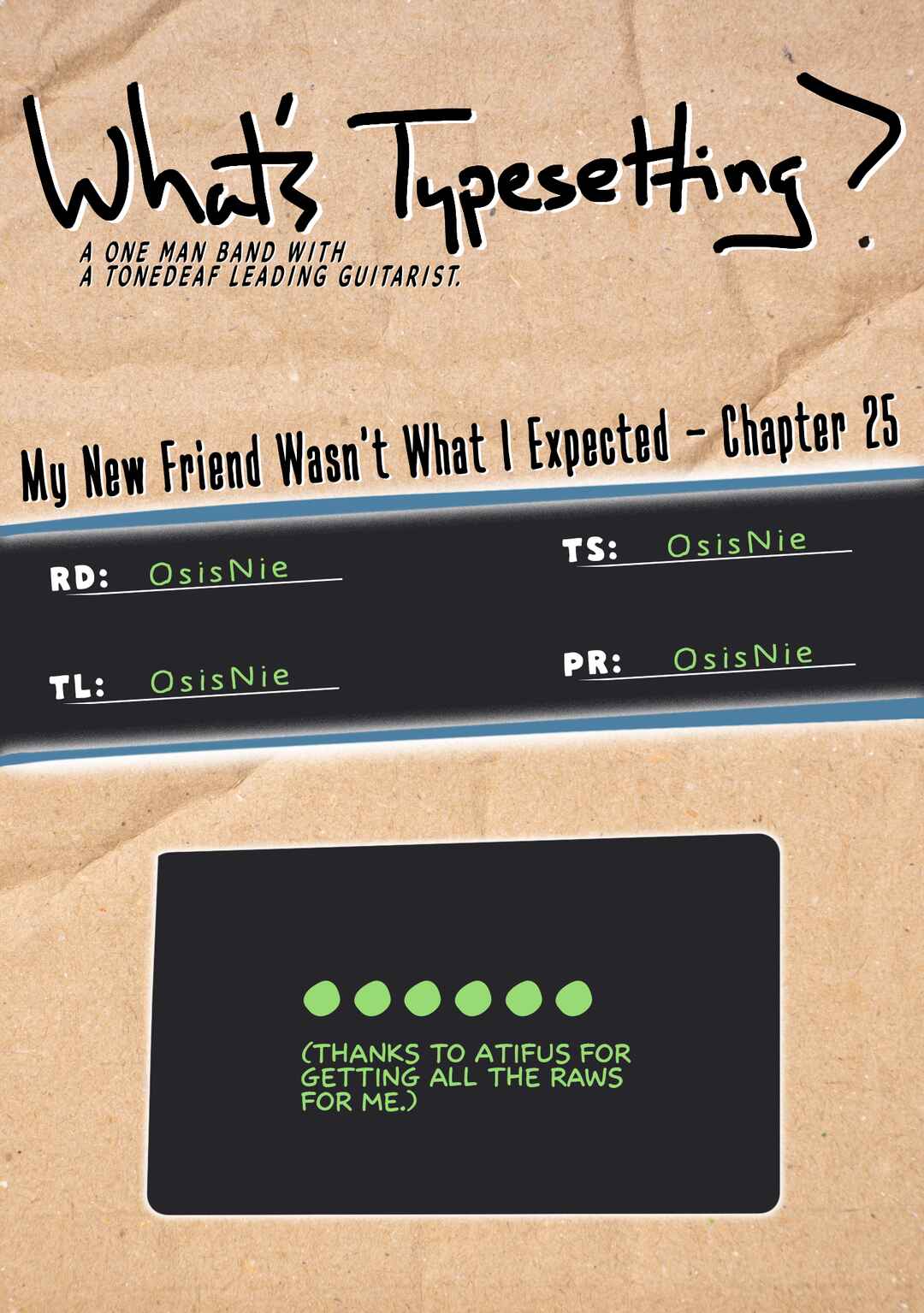 My New Friend Wasn't What I Expected Chapter 25 - Page 6