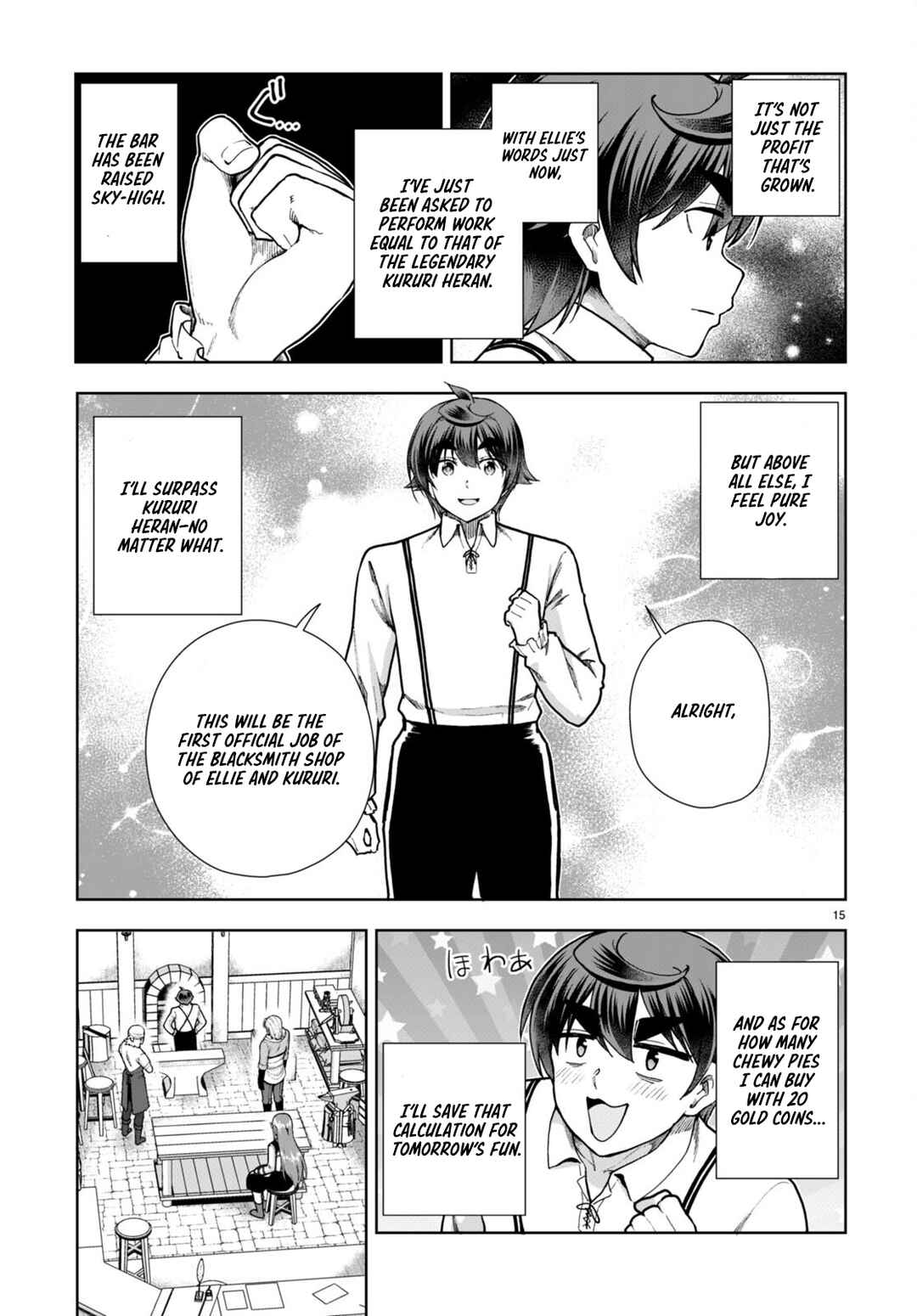 Botsuraku Yotei Nanode, Kajishokunin o Mezasu Chapter 80 - Page 15