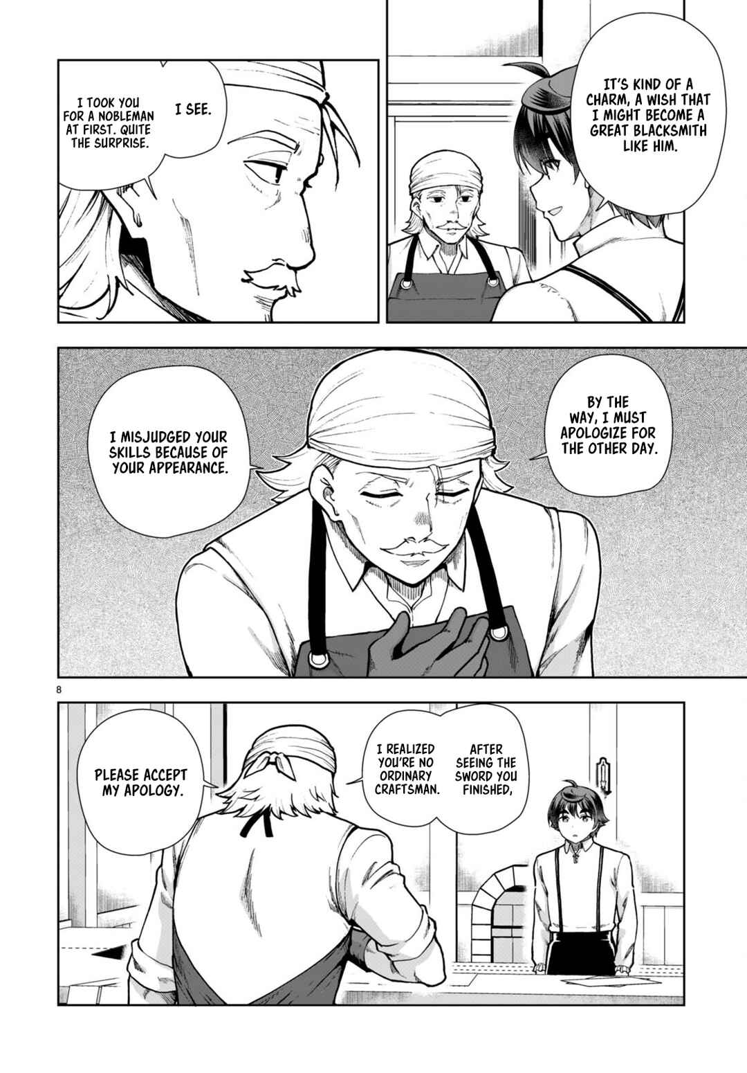 Botsuraku Yotei Nanode, Kajishokunin o Mezasu Chapter 80 - Page 8