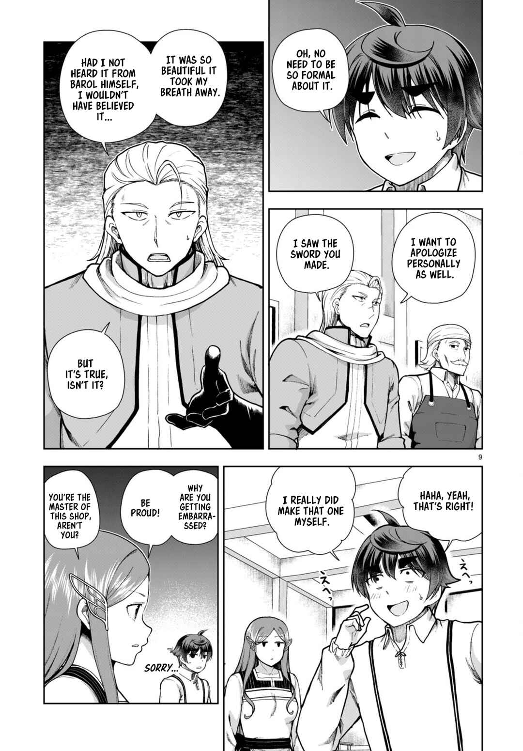 Botsuraku Yotei Nanode, Kajishokunin o Mezasu Chapter 80 - Page 9