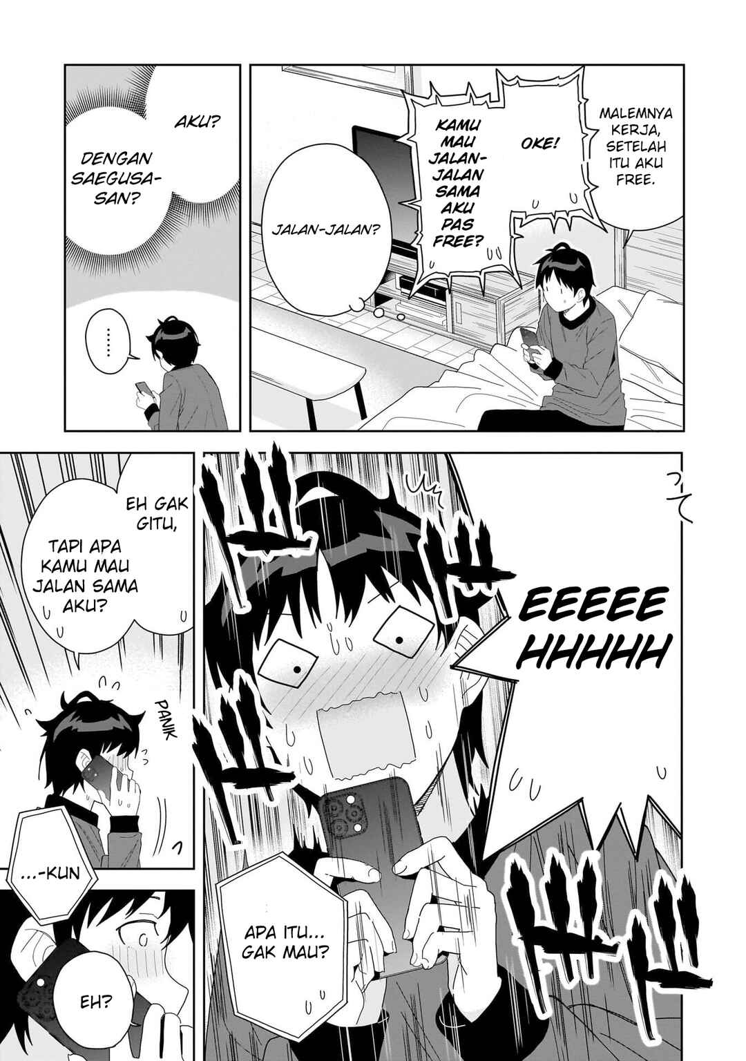 Classmate no Moto Idol ga, Tonikaku Kyodou Fushin nandesu. Chapter 5 - Page 27