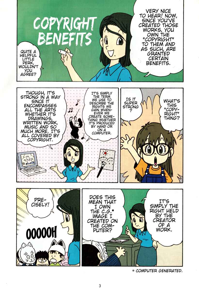 Understanding Copyright through Comics - Dr. Slump - King Nikochan's Escape from Earth Plan Chapter ? - Page 6
