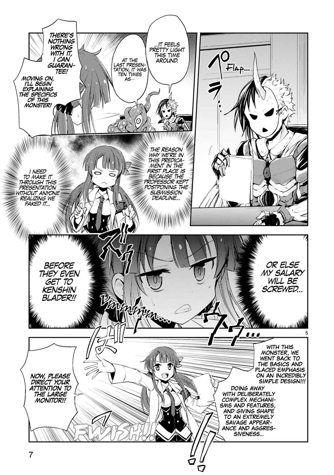 Kaijin Kaihatsubu no Kuroitsu-san Chapter 1 - Page 10