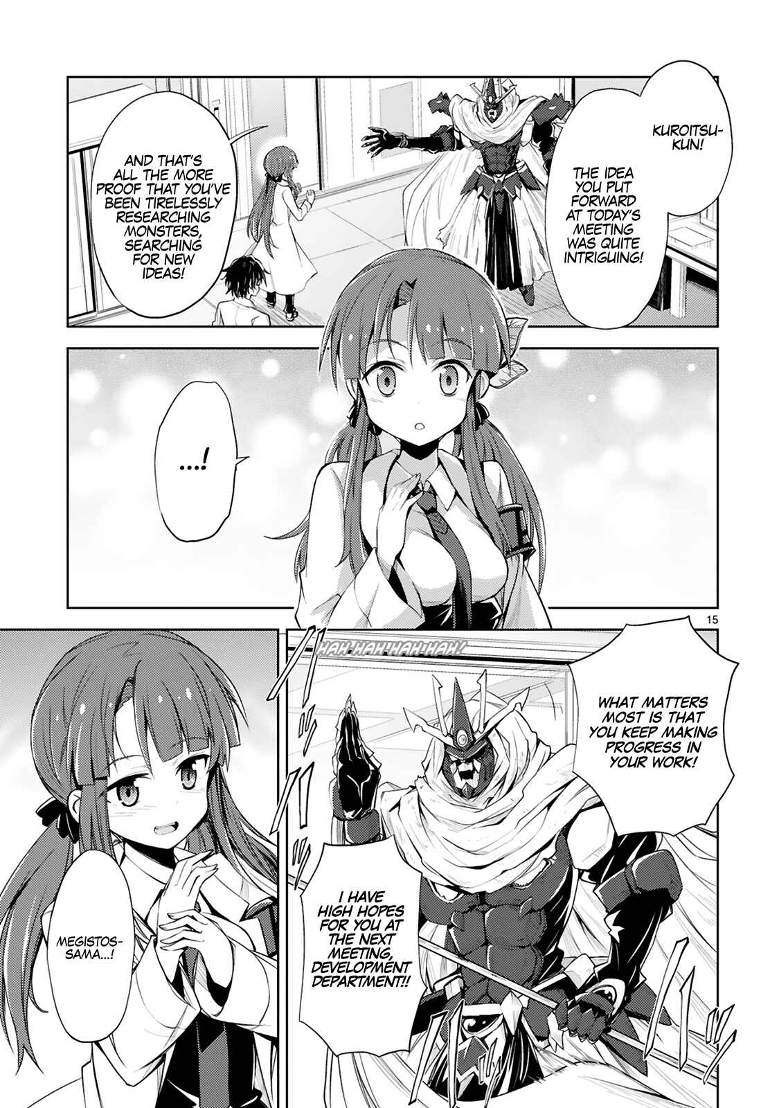Kaijin Kaihatsubu no Kuroitsu-san Chapter 1 - Page 20