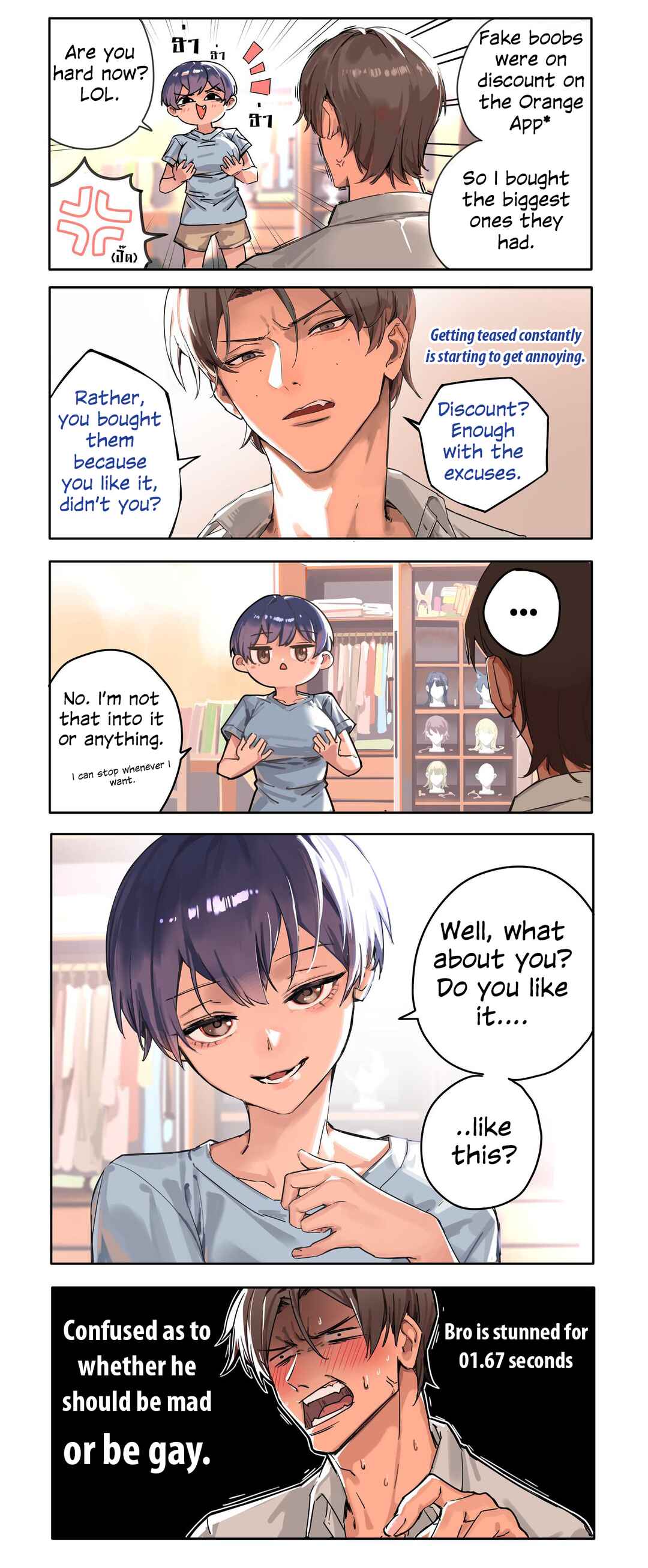 A Stripeless Tiger Is Now a Gal! Chapter 4.2 - Page 1
