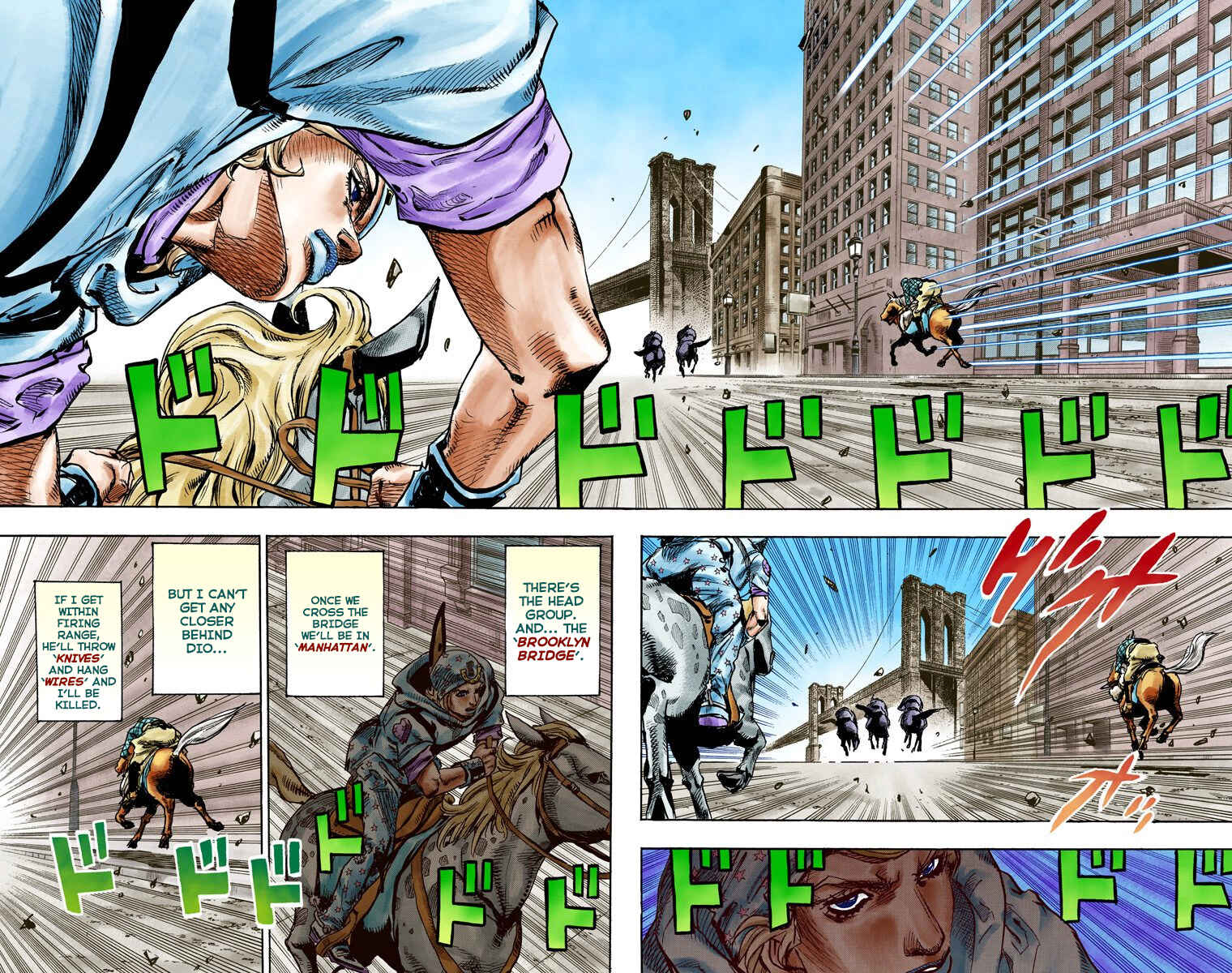 JoJo no Kimyou na Bouken: Part 7 - Steel Ball Run Color-ban Chapter 92 - Page 16
