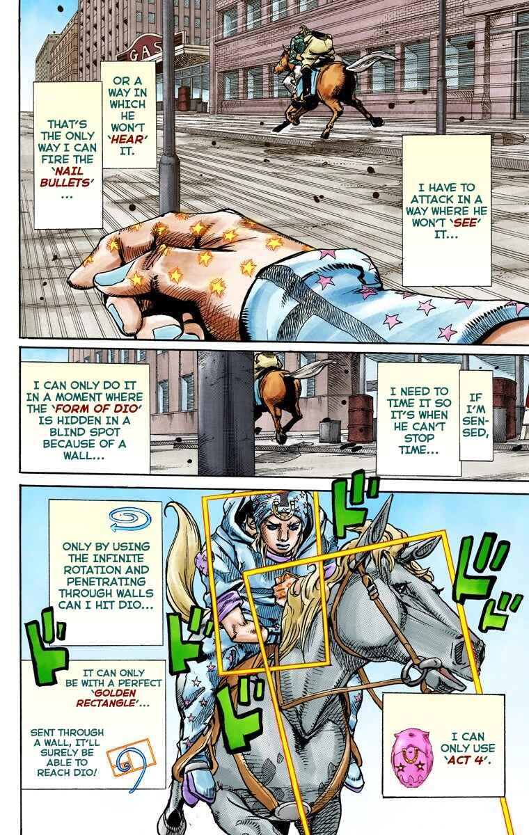 JoJo no Kimyou na Bouken: Part 7 - Steel Ball Run Color-ban Chapter 92 - Page 17