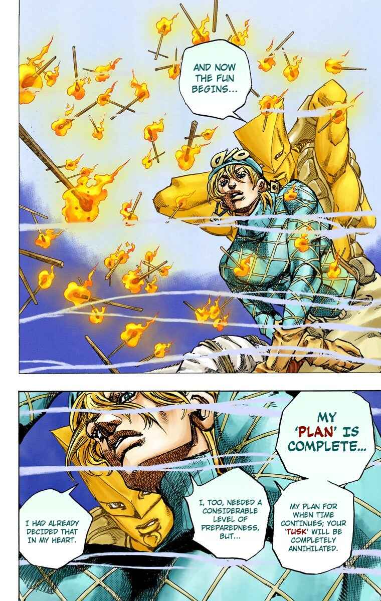 JoJo no Kimyou na Bouken: Part 7 - Steel Ball Run Color-ban Chapter 92 - Page 22