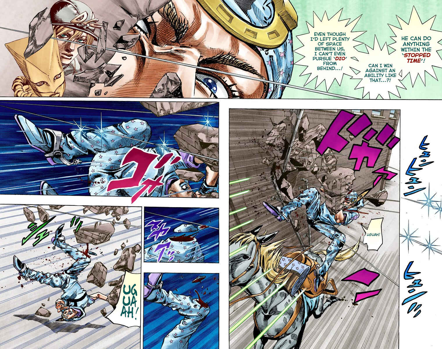JoJo no Kimyou na Bouken: Part 7 - Steel Ball Run Color-ban Chapter 92 - Page 4