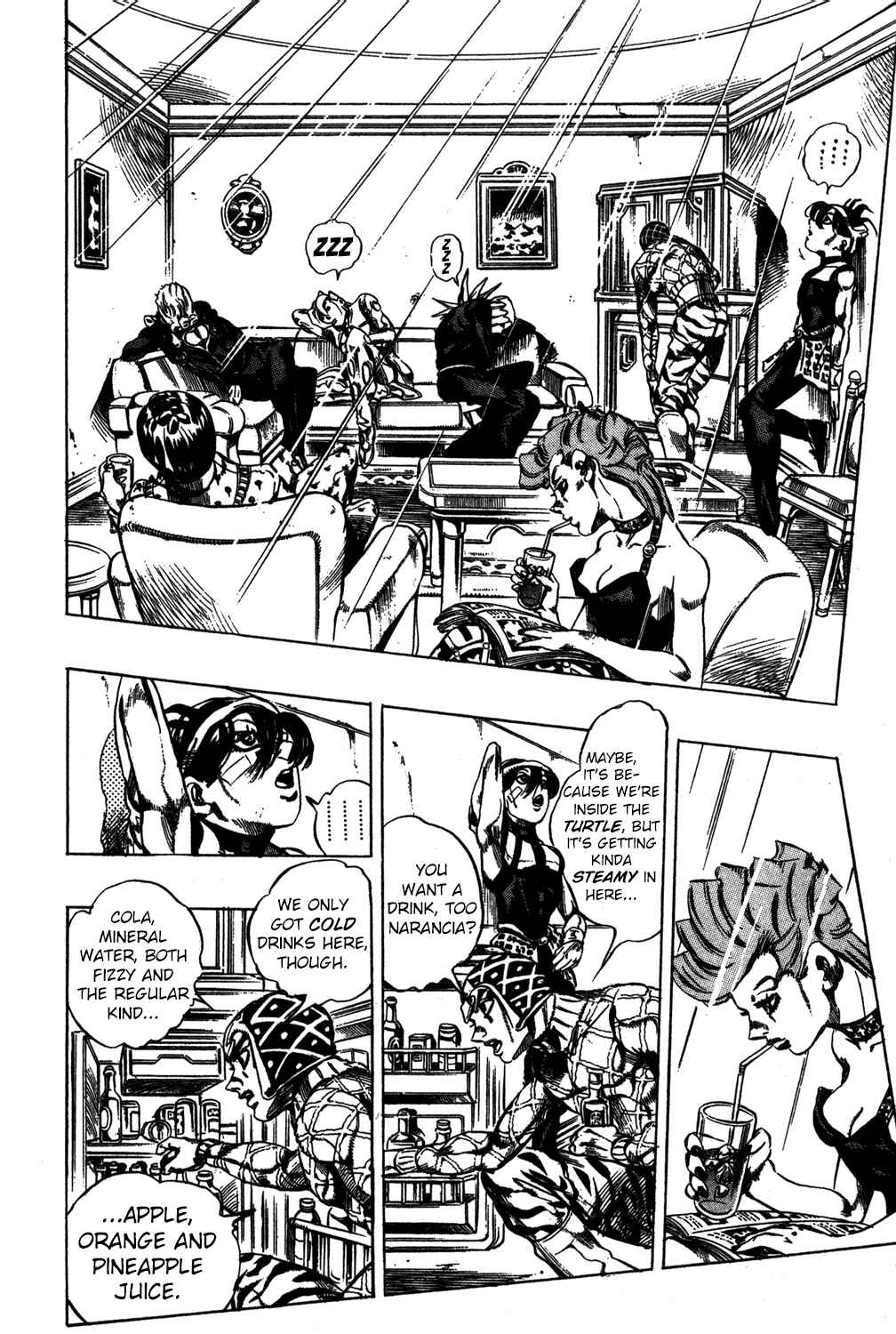 JoJo no Kimyou na Bouken: Part 5 - Ougon no Kaze Chapter 49 - Page 10